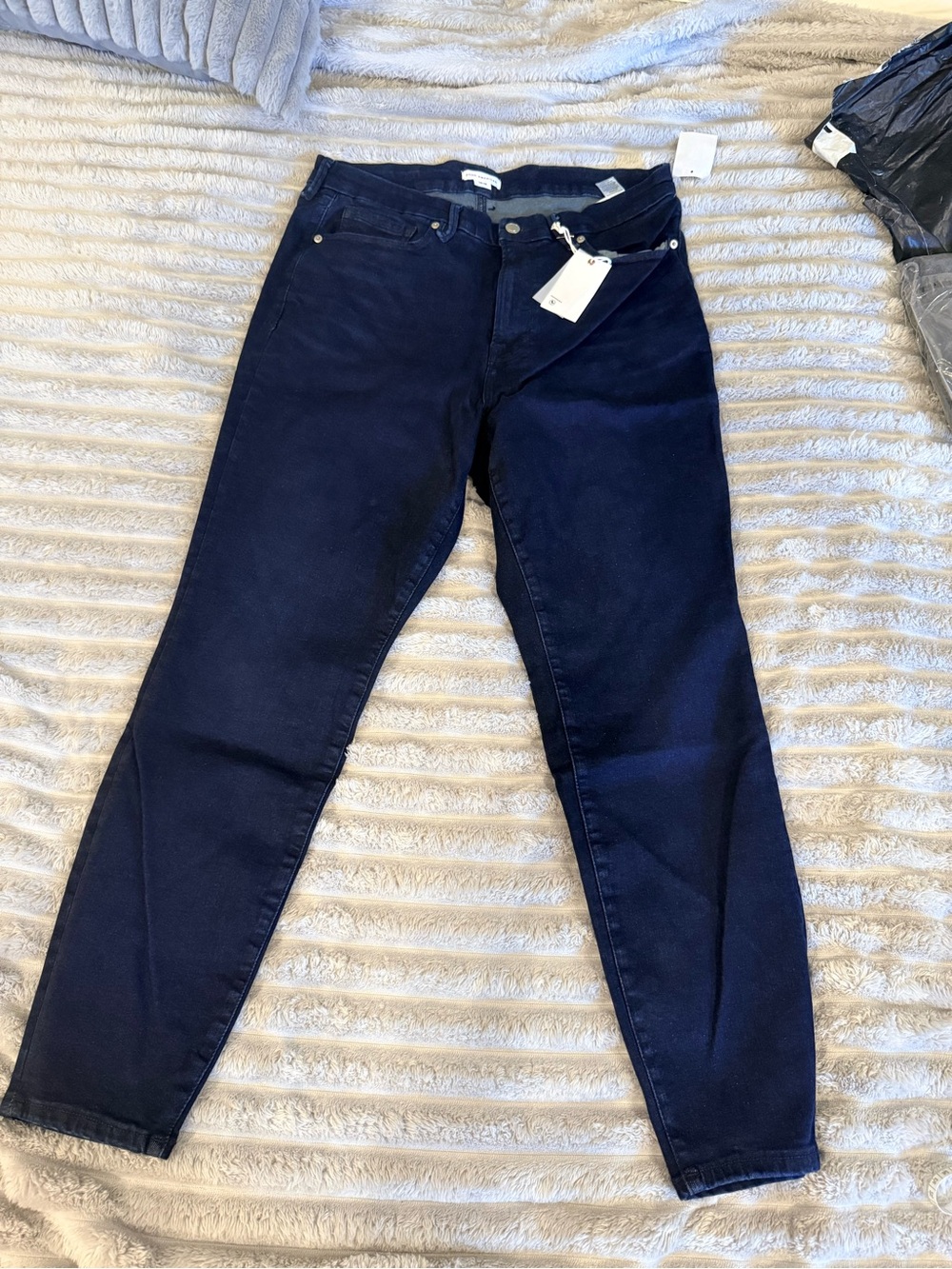 Good American Good Legs Always Fits Navy Women's Jeans 14-18
